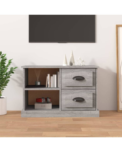 Meuble TV sonoma gris 73x35,5x47,5 cm bois d'ingénierie | Mobilier & Déco
