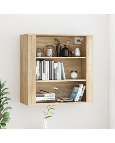 Armoire murale Chêne sonoma 80x33x80 cm Bois d'ingénierie | Mobilier & Déco