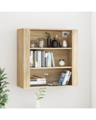 Armoire murale Chêne sonoma 80x33x80 cm Bois d'ingénierie | Mobilier & Déco