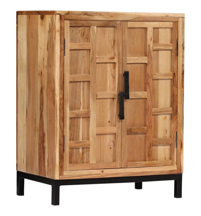 Buffet Bois d'acacia solide 60x35x76 cm Marron | Mobilier & Déco