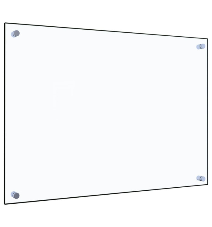 Dosseret de cuisine Transparent 70x50 cm Verre trempé | Mobilier & Déco