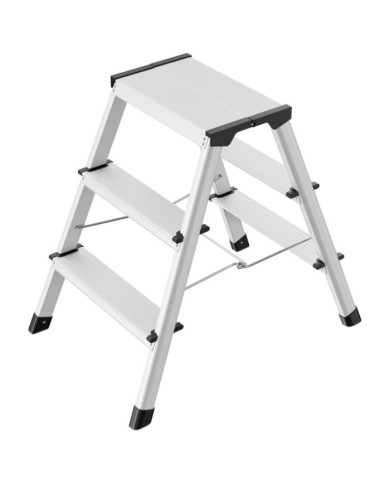 Hailo Escabeau pliable L90 Step-ke 2x3 marches 60 cm 4443-701 | Mobilier & Déco