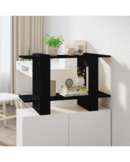 Bibliothèque/Séparateur de pièce Noir 80x30x51 cm | Mobilier & Déco