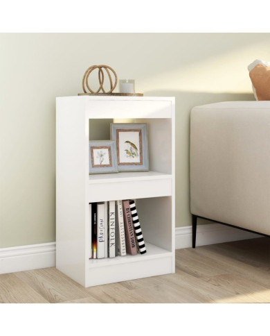 Bibliothèque/Séparateur de pièce Blanc 40x30x72 cm | Mobilier & Déco