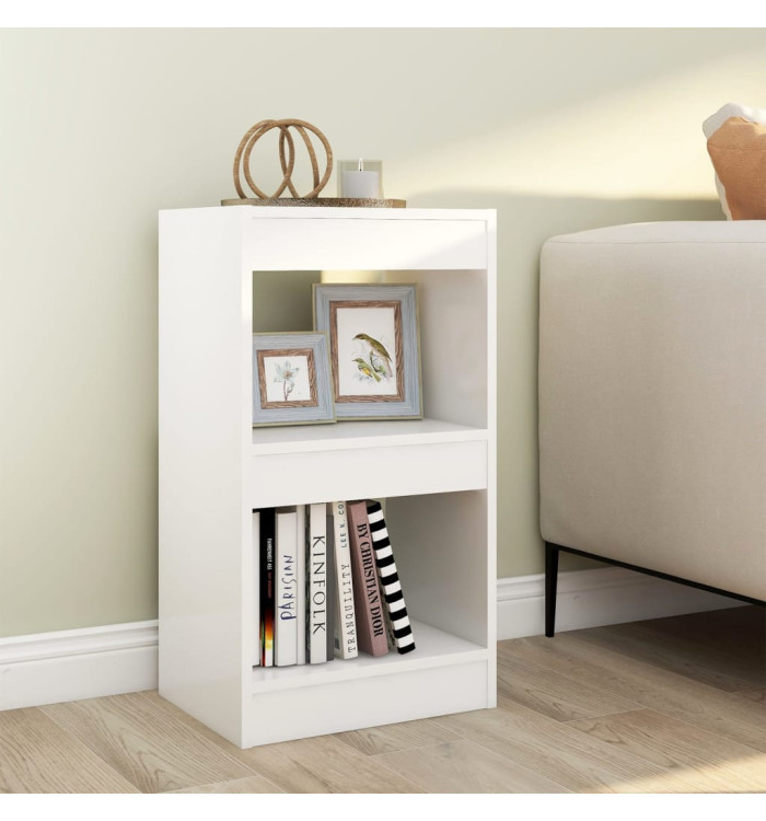 Bibliothèque/Séparateur de pièce Blanc 40x30x72 cm | Mobilier & Déco