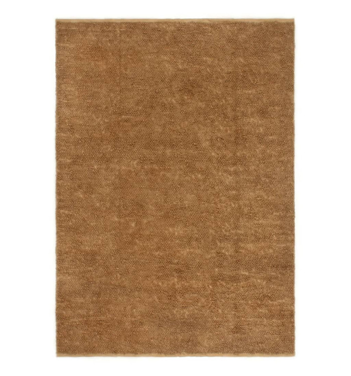 Tapis à poils bouclés fait à la main 180x250 cm Jute et coton | Mobilier & Déco
