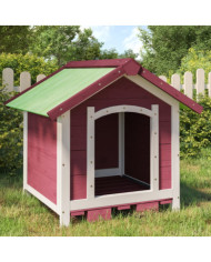 Chenil moka 65x65x61,5 cm bois de pin solide | Mobilier & Déco