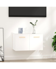 Armoire murale Blanc 60x36,5x35 cm Bois d'ingénierie | Mobilier & Déco