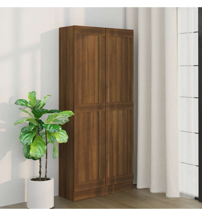 Armoire à livres Chêne marron 82,5x30,5x185,5cm Bois ingénierie | Mobilier & Déco