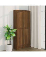 Armoire à livres Chêne marron 82,5x30,5x185,5cm Bois ingénierie | Mobilier & Déco