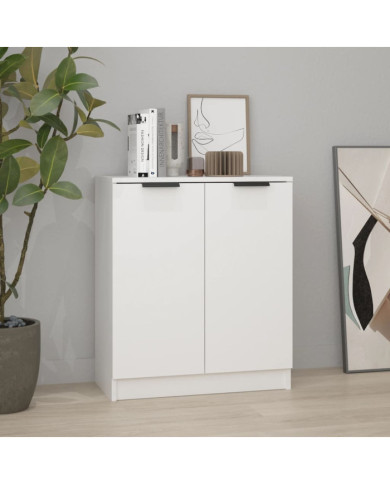 Buffet Blanc 60x30x70 cm Bois d'ingénierie | Mobilier & Déco