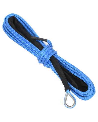 Corde de treuil Bleu 5 mm x 9 m | Mobilier & Déco