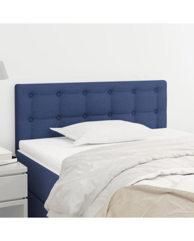Tête de lit Bleu 90x5x78/88 cm Tissu | Mobilier & Déco