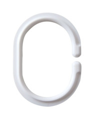 RIDDER Anneaux de rideau de douche Blanc 49300 | Mobilier & Déco
