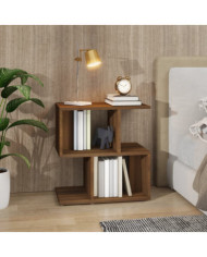 Table de chevet Chêne marron 50x30x51,5 cm Bois d'ingénierie | Mobilier & Déco