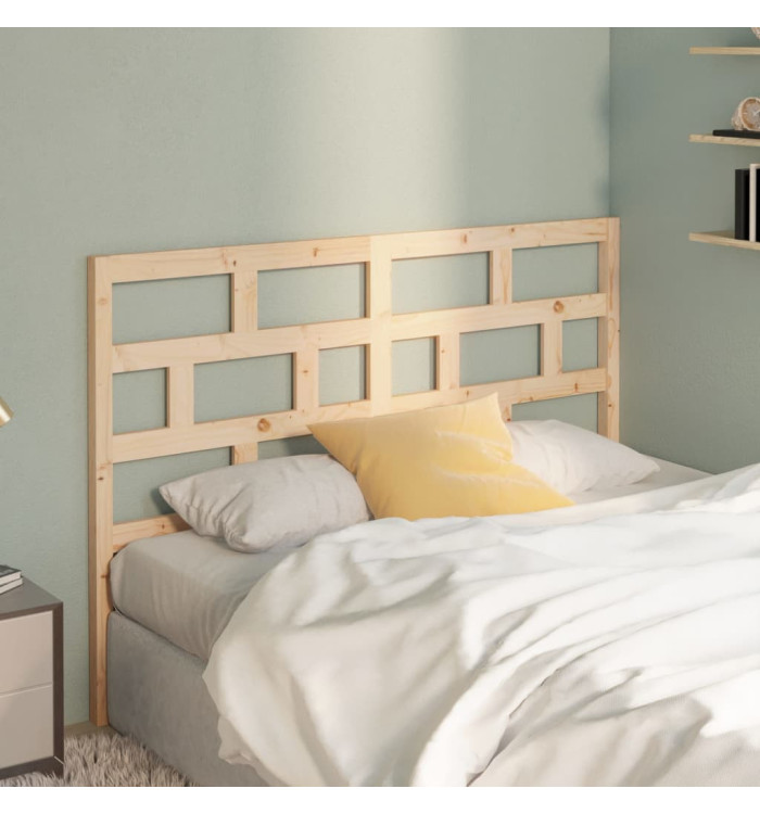 Tête de lit 126x4x100 cm Bois massif de pin | Mobilier & Déco