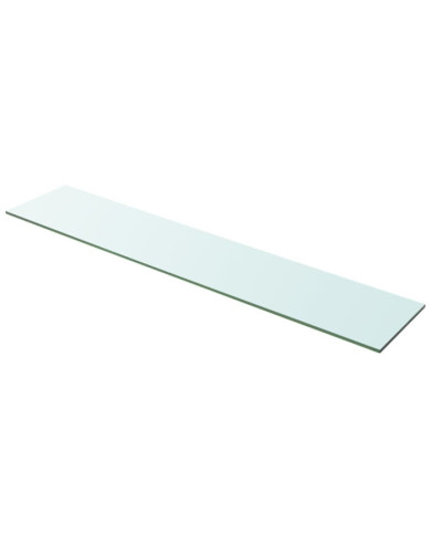 Panneau pour étagère Verre transparent 100 x 20 cm | Mobilier & Déco