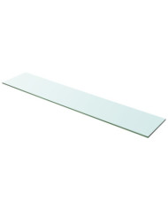 Panneau pour étagère Verre transparent 100 x 20 cm | Mobilier & Déco