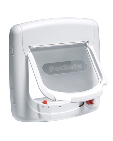 PetSafe Chatière magnétique à 4 voies Deluxe 400 Blanc | Mobilier & Déco