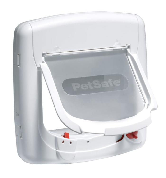 PetSafe Chatière magnétique à 4 voies Deluxe 400 Blanc | Mobilier & Déco