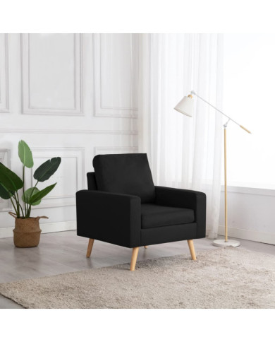 Fauteuil Noir Tissu | Mobilier & Déco