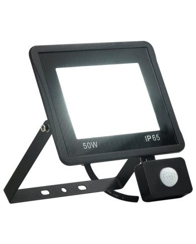 Projecteur à LED avec capteur 50 W Blanc froid | Mobilier & Déco