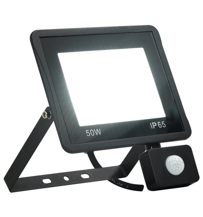 Projecteur à LED avec capteur 50 W Blanc froid | Mobilier & Déco