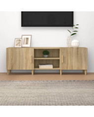 Meuble TV Chêne sonoma 150x30x50 cm Bois d'ingénierie | Mobilier & Déco