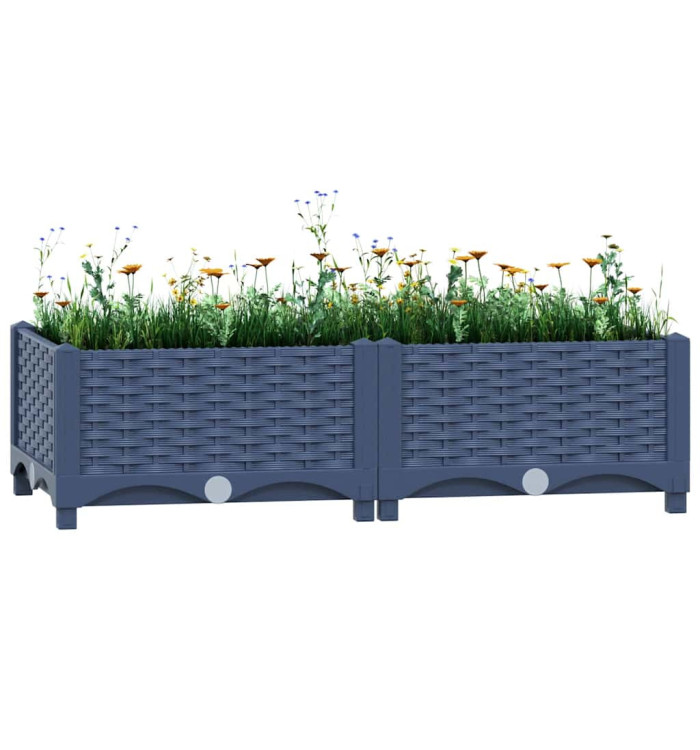 Lit surélevé 80x40x23 cm Polypropylène | Mobilier & Déco
