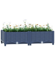 Lit surélevé 80x40x23 cm Polypropylène | Mobilier & Déco