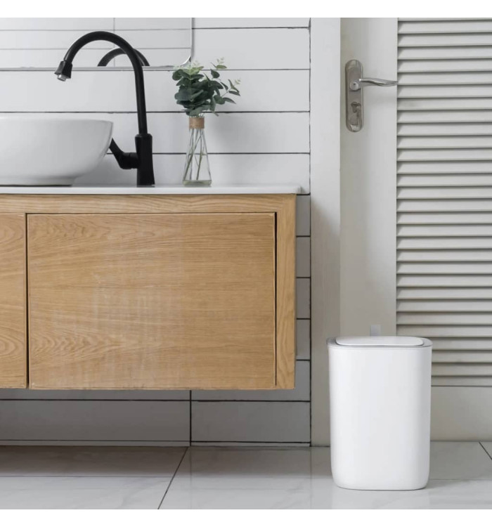 EKO Poubelle à capteur Morandi Smart 12 L Blanc | Mobilier & Déco