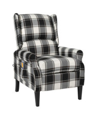 Fauteuil inclinable de massage Multicolore Tissu | Mobilier & Déco