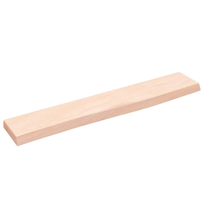 Étagère murale 60x10x2 cm bois de chêne massif non traité | Mobilier & Déco