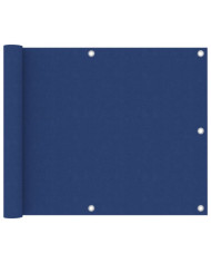 Écran de balcon Bleu 75x600 cm Tissu Oxford | Mobilier & Déco