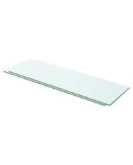 Panneaux d'étagère 2 pcs Verre Transparent 60 x 15 cm | Mobilier & Déco