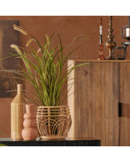 Emerald Herbe de quenouilles artificielle 100 cm en pot | Mobilier & Déco