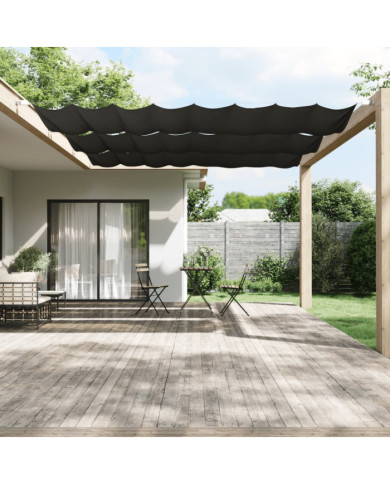 Auvent vertical Anthracite 140x360 cm Tissu oxford | Mobilier & Déco