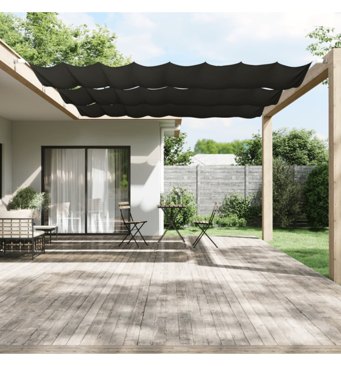 Auvent vertical Anthracite 140x360 cm Tissu oxford | Mobilier & Déco