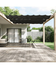 Auvent vertical Anthracite 140x360 cm Tissu oxford | Mobilier & Déco