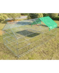 @Pet Enclos d'extérieur pour animaux de compagnie Luxury XL Métal | Mobilier & Déco