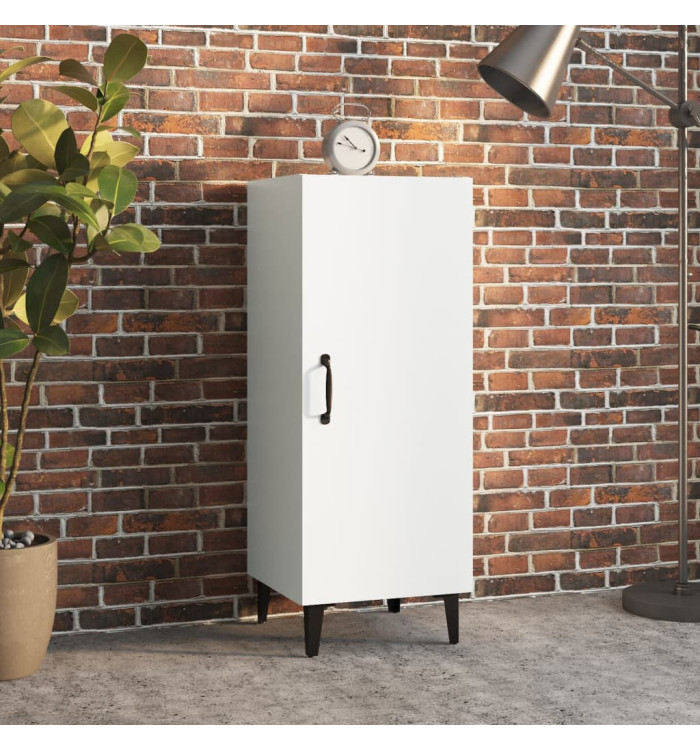 Buffet Blanc 34,5x34x90 cm Bois d'ingénierie | Mobilier & Déco