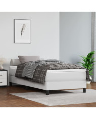 Matelas de lit à ressorts ensachés Blanc 100x200x20 cm | Mobilier & Déco