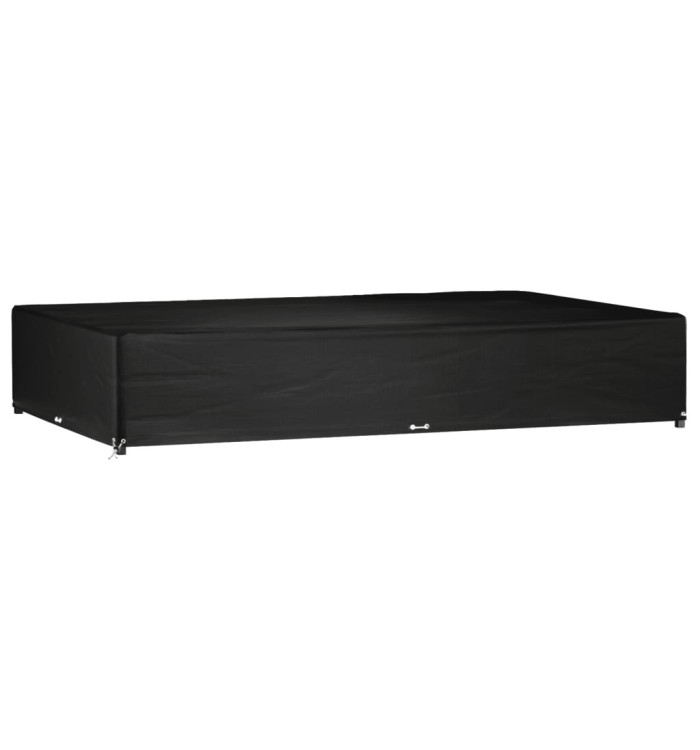 Housse de salon de jardin 16 œillets 325x205x60cm rectangulaire | Mobilier & Déco