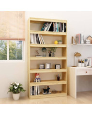 Bibliothèque/Séparateur de pièce 100x30x200 cm pin massif | Mobilier & Déco
