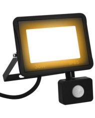 Projecteur à LED avec capteur 30 W Blanc chaud | Mobilier & Déco