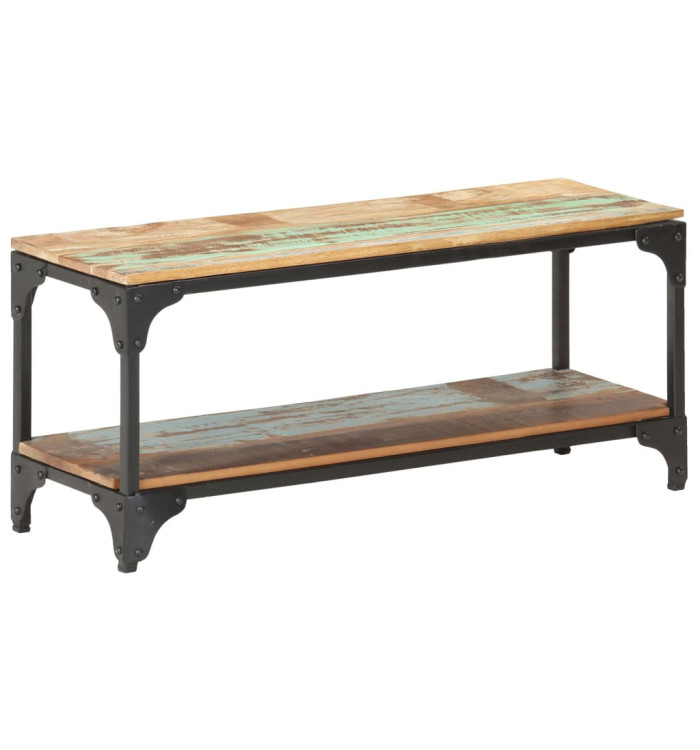 Table basse 90x30x40 cm Bois de récupération massif | Mobilier & Déco
