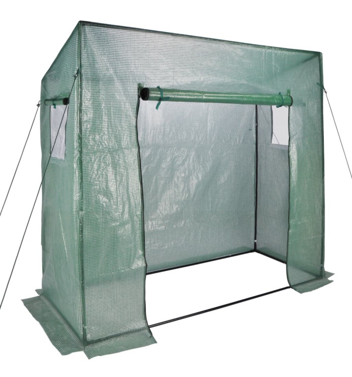 HI Serre 200x77x169/148 cm Vert | Mobilier & Déco