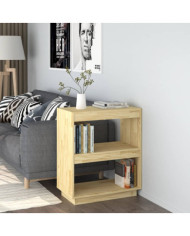 Bibliothèque 60x35x71 cm bois de pin massif | Mobilier & Déco
