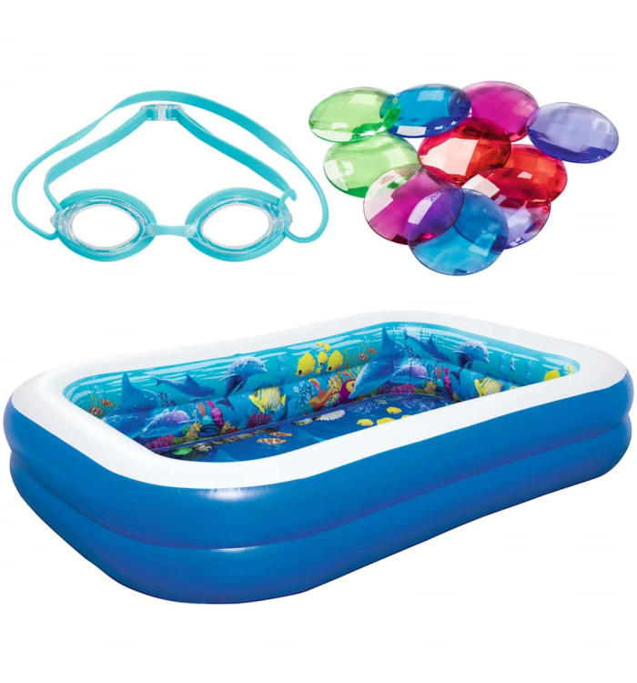 Bestway Piscine gonflable aventure sous-marine 54177 | Mobilier & Déco