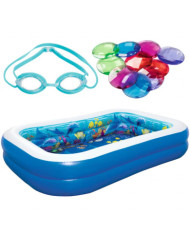 Bestway Piscine gonflable aventure sous-marine 54177 | Mobilier & Déco